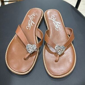 Brighton brown leather sandals sz 7